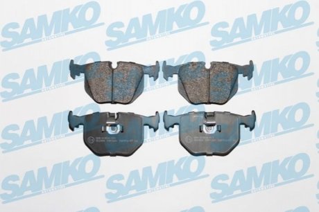 Комплект тормозных колодок дисковый тормоз SAMKO 5SP1231