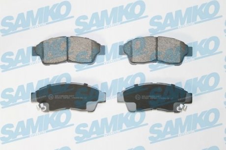 Комплект тормозных колодок дисковый тормоз SAMKO 5SP561 (фото 1)