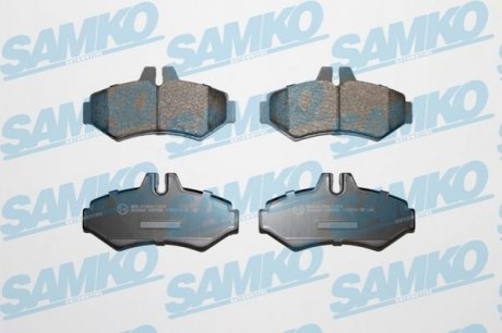 Комплект тормозных колодок дисковый тормоз SAMKO 5SP956