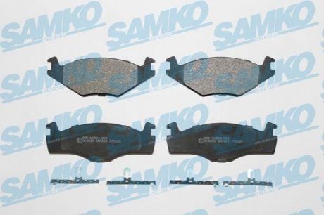 Колодки гальмівні SAMKO 5SP224