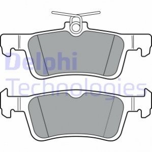 Комплект гальмівних колодок Delphi LP3369