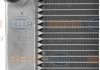 Радиатор охлаждение двигателя BMW E60/E65/ HELLA 8MK 376 719-011 (фото 8)