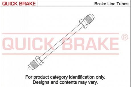 Гальмівний шланг QUICK BRAKE CU-0590A-A (фото 1)