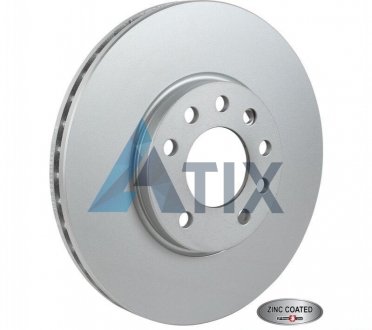 Тормозной диск передний вентилируемый Opel X20XEV JP GROUP 1263104900 (фото 1)