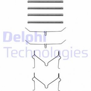 Монтажный комплект дисковых колодок Delphi LX0182