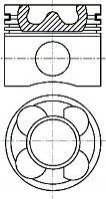Поршень NURAL 87-114400-65