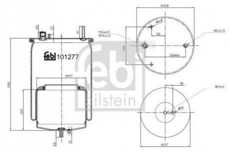 Деталь автомобиля. FEBI BILSTEIN 101277