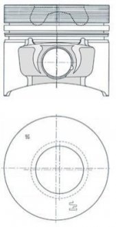 Поршень KOLBENSCHMIDT 40 773 600