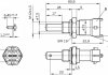 Датчик темпер. охолодж.рідини BOSCH 0 281 002 704 (фото 6)