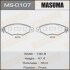 Колодки дисковые MASUMA MS0107 (фото 1)