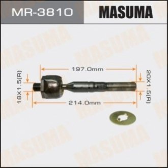 Тяга рулевая TOYOTA LAND_CRUISER 200, LAND CRUISER 100 -02.08 (MR-3810) MASUMA MR3810