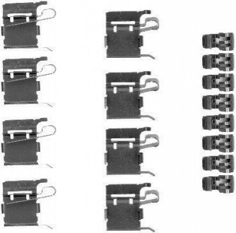 Ремкомплект гальмівних колодок HELLA 8DZ355203381