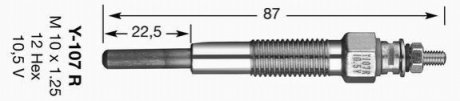 Свічка розжарювання NGK 1229