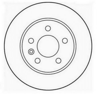 Диск тормозной (к-т 2 диска цена за 1шт.) Jurid 562054JC