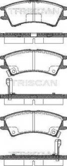 Колодки гальмівні передні TRISCAN 811043007