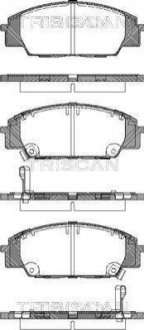Колодки гальмівні передні TRISCAN 811040005 (фото 1)