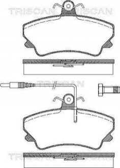 Колодки тормозные 1 TRISCAN 811025009