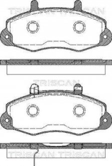 Колодки тормозные 1 TRISCAN 811016009