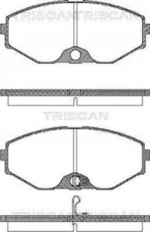 Колодки гальмівні передні TRISCAN 811014037