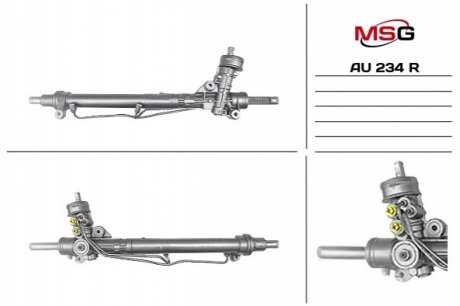 Рулевая рейка с ГУР восстановленная AUDI A4 (8E2, B6) 00-04,A4 Avant (8E5, B6) 01-04,A4 кабрио (8H7, MSG AU234R