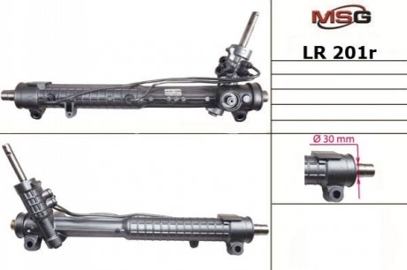 Рулевая рейка с ГУР восстановленная LAND ROVER DISCOVERY III (TAA) 04-09,DISCOVERY IV (LA) 09- MSG LR201R (фото 1)