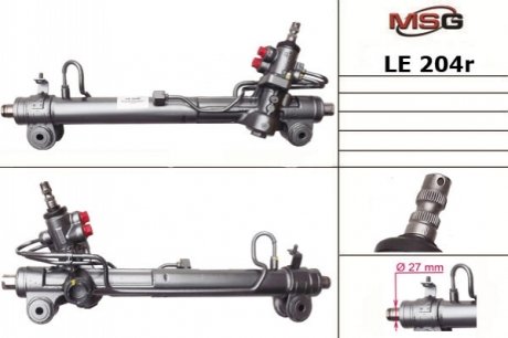 Рулевая рейка с ГУР восстановленная LEXUS RX 03-07,TOYOTA HIGHLANDER 03-07 MSG LE204R