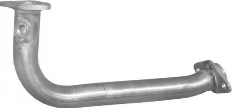 Труба глушитель приёмная для Mazda 626 2.0i-16V 97-04 POLMOSTROW 12207 (фото 1)