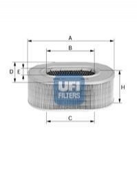 Воздушный фильтр UFI 27.604.00