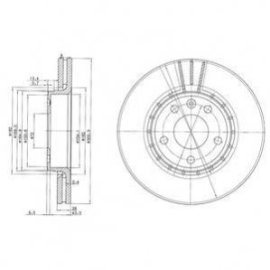 Гальмівний диск DRIVE+ DP1010110347