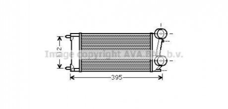 РАДИАТОР-ИНТЕРКУЛЕР ДВС AVA COOLING PEA4343