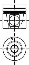 Поршень (TCD2013 L6 4V/dXi5/7/D5/7) KOLBENSCHMIDT 40305600
