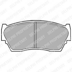 Колодки тормозные 1 Delphi LP783