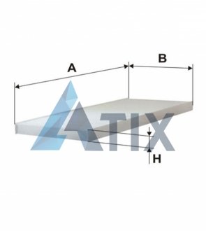 Фильтр, воздух во WIX FILTERS WP6868 (фото 1)