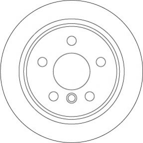 Гальмівний диск TRW DF6795
