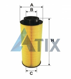 Фильтр маслянный Scania R, Serie 4 (94-164), T (Wix-Filtron) WIX FILTERS 92096E