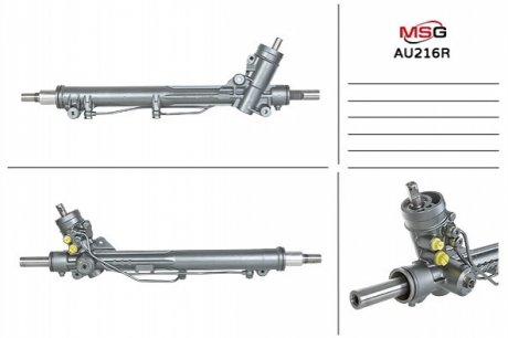 Рулевая рейка с ГУР восстановленная AUDI A6 1997-2005 MSG AU216R