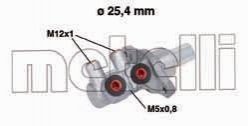 Цилиндр тормозной главный Metelli 05-0571