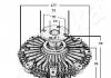Сцепление, вентилятор радиатора ASHIKA 36-05-504 (фото 3)