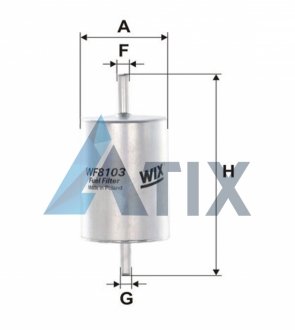 Фільтр палива WIX FILTERS WF8103 (фото 1)