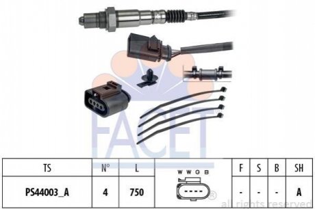 Лямбда-зонд FACET 108204 (фото 1)