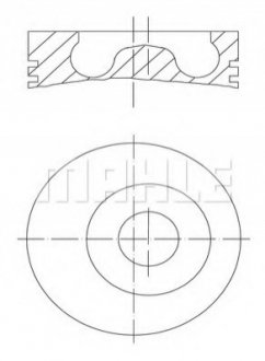 Поршень MAHLE / KNECHT 010 27 00