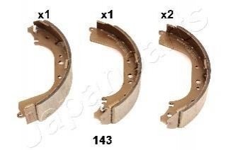 Колодки торм.бар.nissan patrol 88-97toyota land cruiser j40j60j70j80 JAPANPARTS GF-143AF (фото 1)