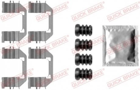 Комплектующие колодки дискового тормоза QUICK BRAKE 1091888