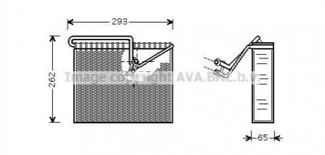 Испаритель AVA COOLING OLV372 (фото 1)