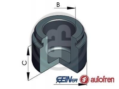 Поршень корпус скобы тормоза AUTOFREN D025255