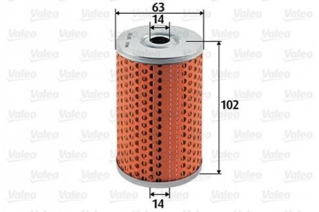 Топливный фильтр Valeo 587911