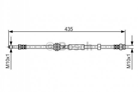 Шланг гальмівний BOSCH 1 987 481 023