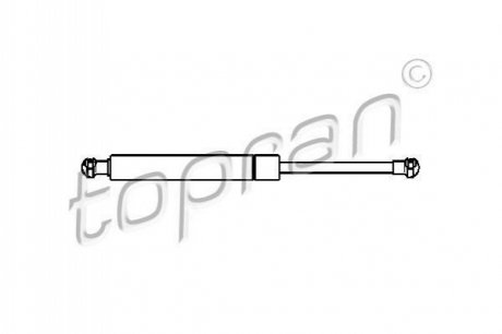 Амортизатор багажнику/капоту TOPRAN / HANS PRIES 501286
