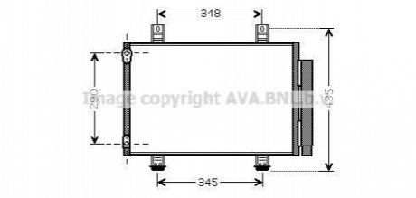 Радиатор кондиционера | Swift All 02/05- AVA COOLING SZA5087D (фото 1)