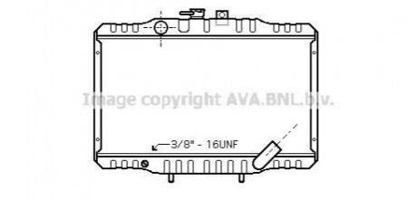 Радiатор AVA COOLING Mta2062